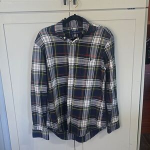 Ralph Lauren M EUC Plaid Button Up Shirt Long Sleeve